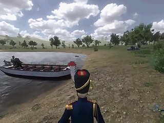 Napoleonic Role Player Mounts Some Hot